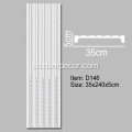 35cm Balaadh Balaadhan ee Pilaster Molding